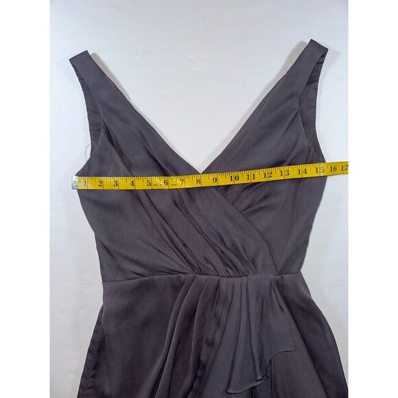 Jim Hjelm Occasions Size 4 Sleeveless Evening Cocktail Bridesmaid Dress Lined - Picture 4 of 6